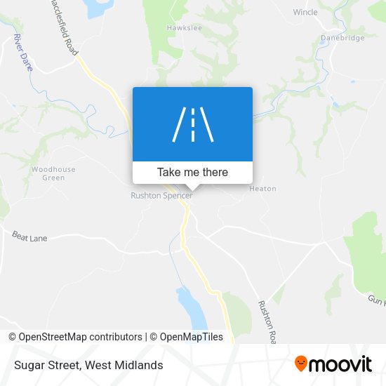 Sugar Street map