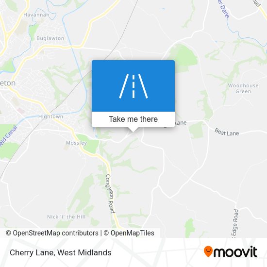 Cherry Lane map