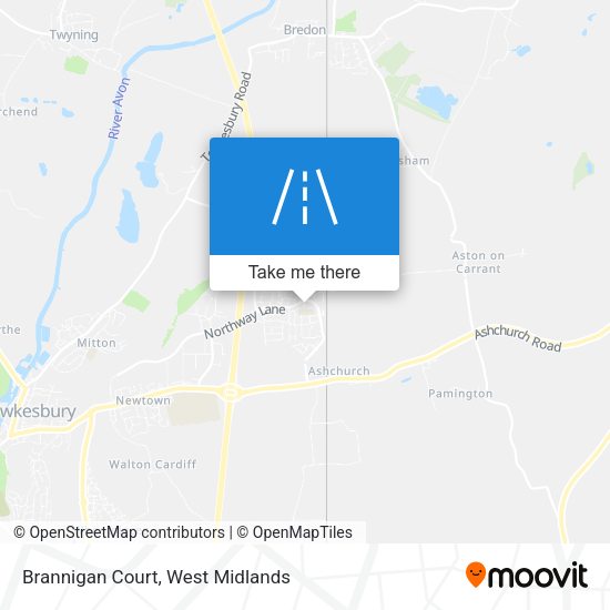 Brannigan Court map