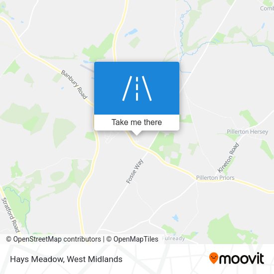 Hays Meadow map