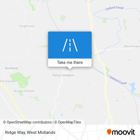 Ridge Way map