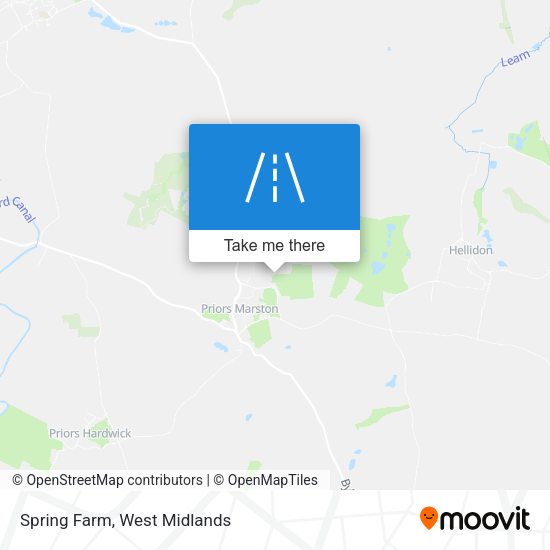 Spring Farm map