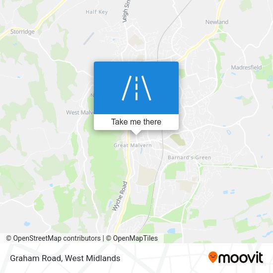 Graham Road map