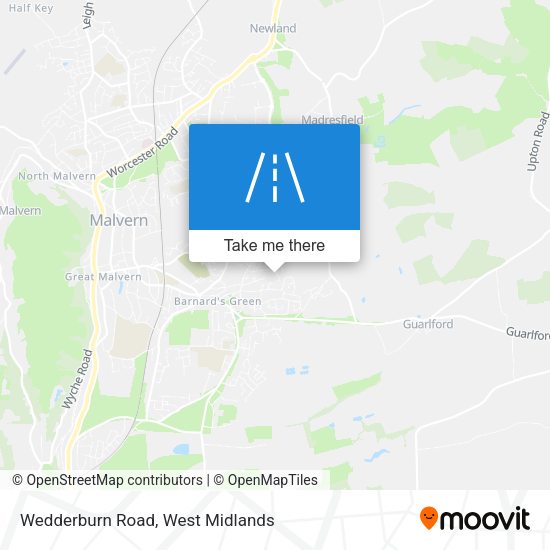 Wedderburn Road map