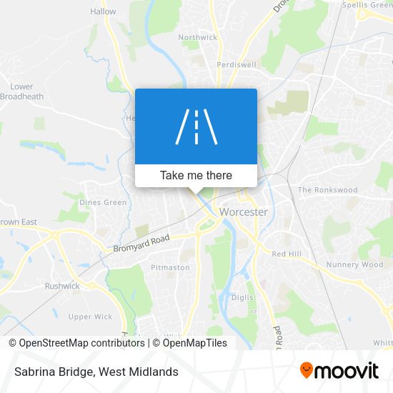 Sabrina Bridge map