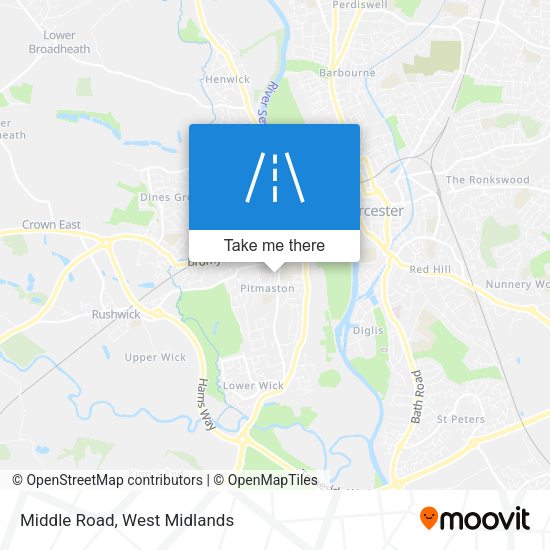 Middle Road map