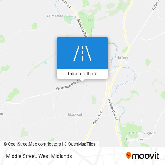 Middle Street map