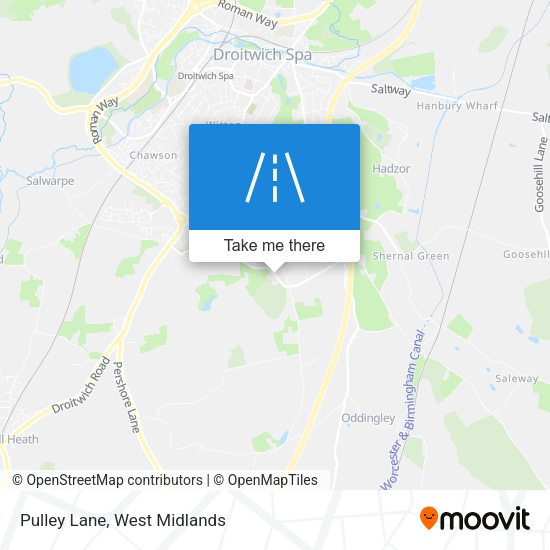 Pulley Lane map