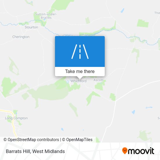 Barrats Hill map