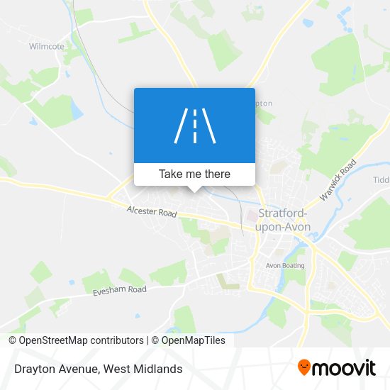 Drayton Avenue map