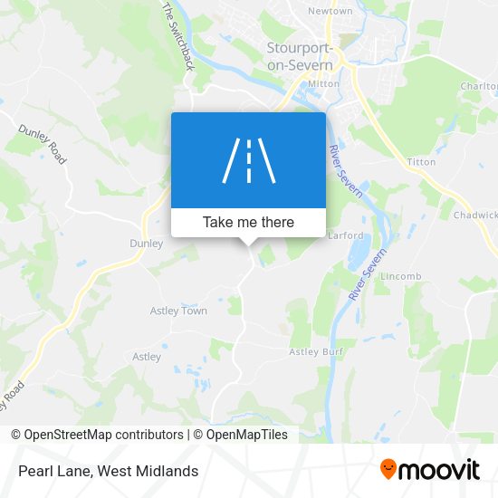 Pearl Lane map