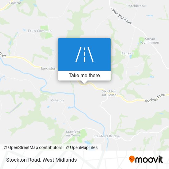 Stockton Road map