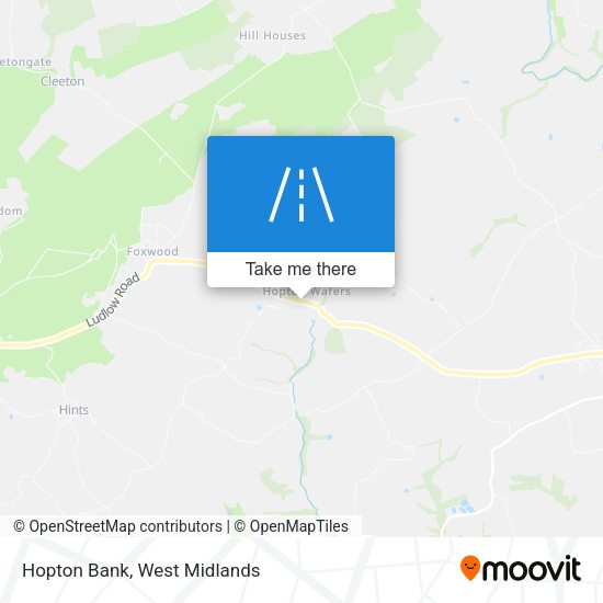 Hopton Bank map