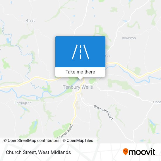 Church Street map