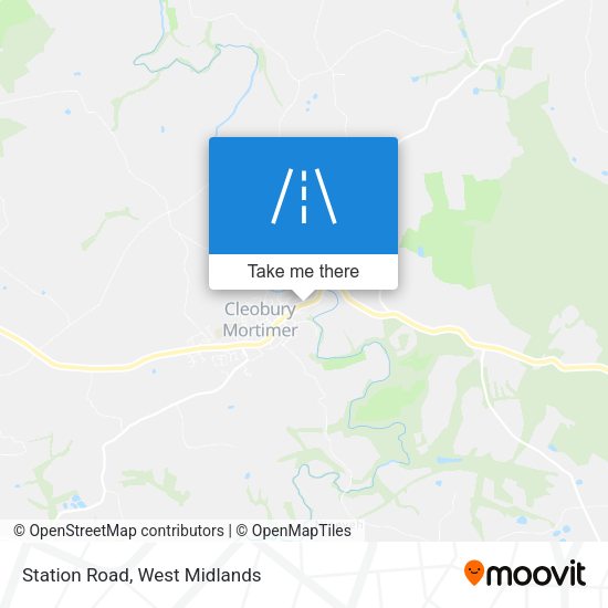 Station Road map