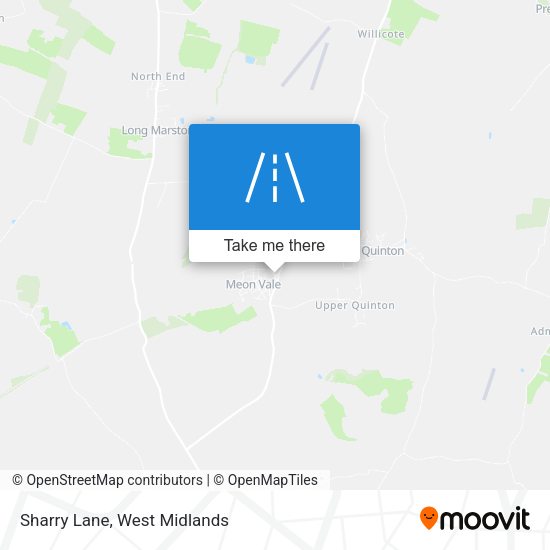 Sharry Lane map