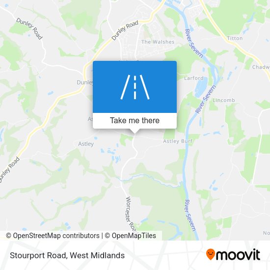 Stourport Road map