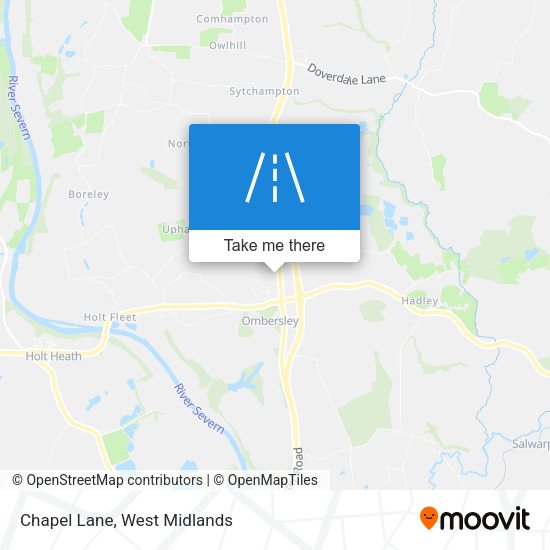Chapel Lane map