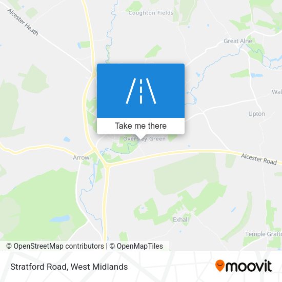 Stratford Road map