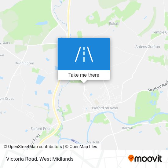 Victoria Road map
