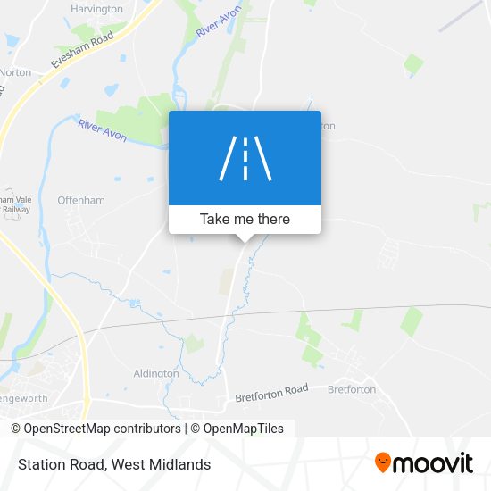 Station Road map