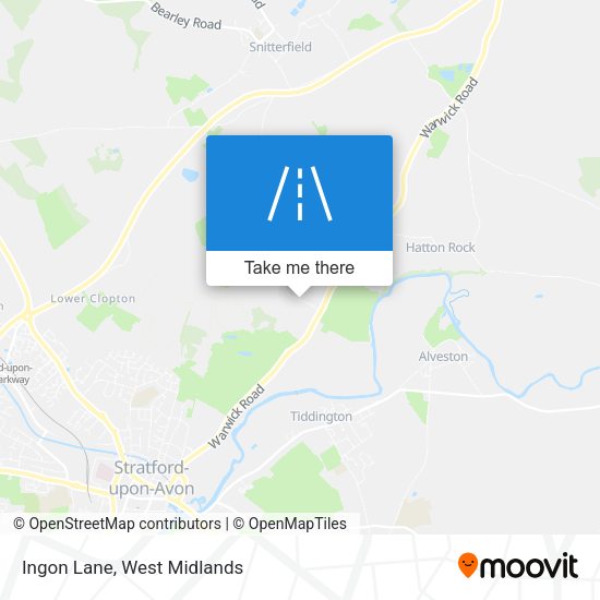 Ingon Lane map