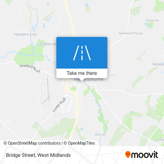 Bridge Street map