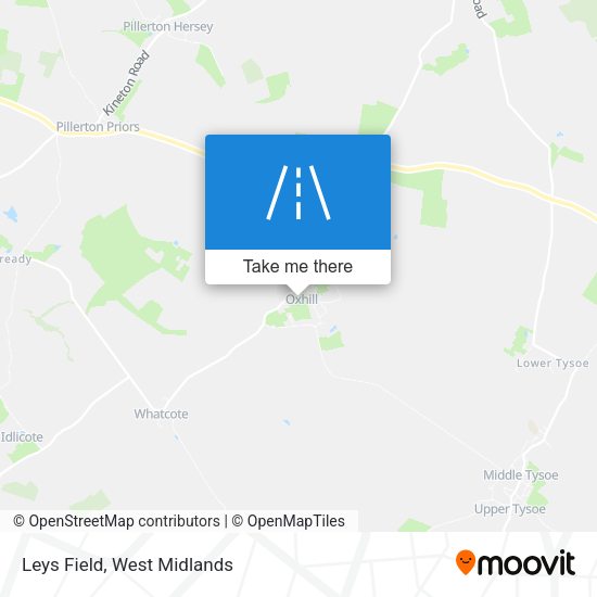 Leys Field map