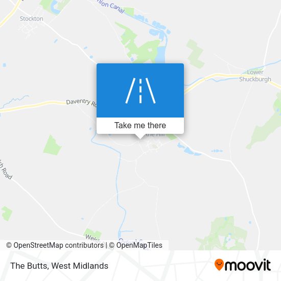 The Butts map