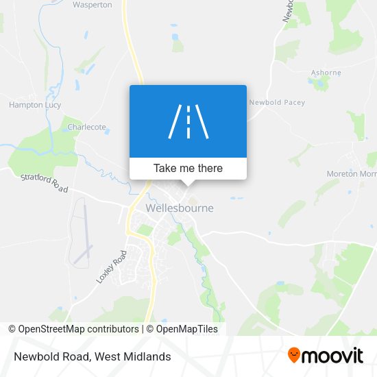 Newbold Road map