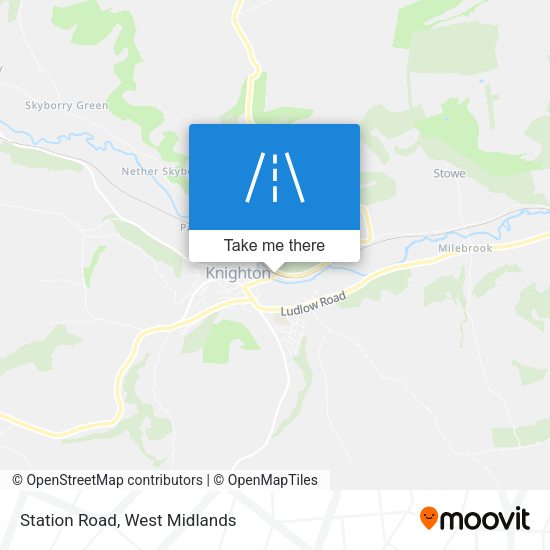 Station Road map