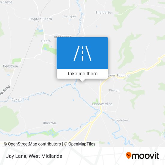 Jay Lane map