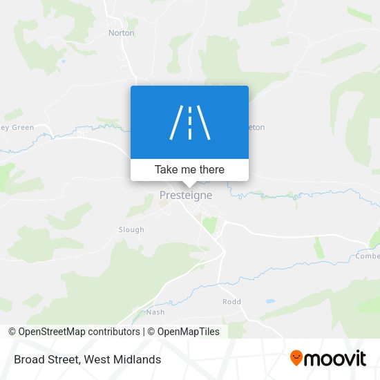 Broad Street map
