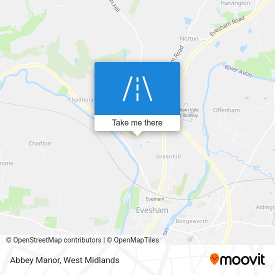 Abbey Manor map