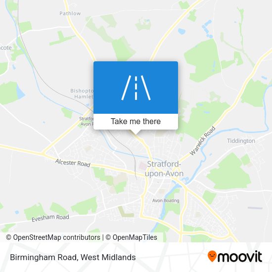 Birmingham Road map