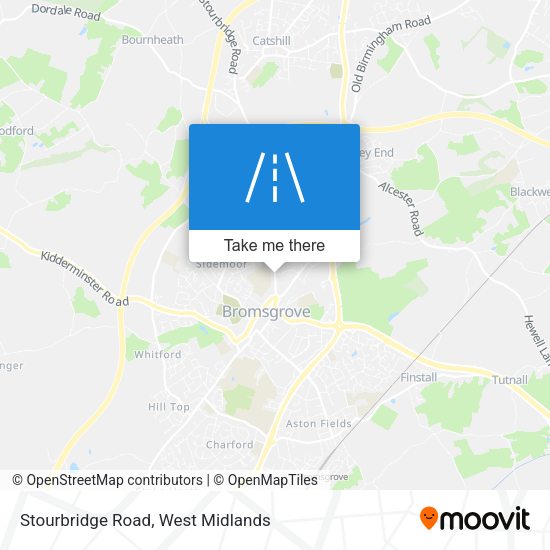 Stourbridge Road map