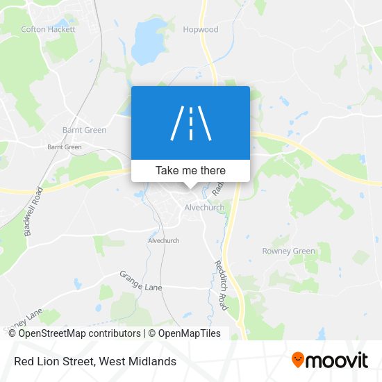 Red Lion Street map