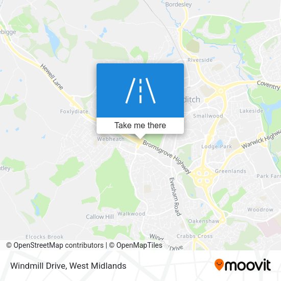 Windmill Drive map