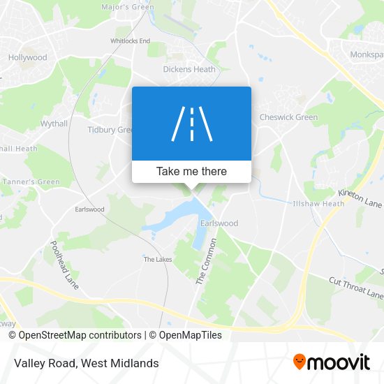 Valley Road map