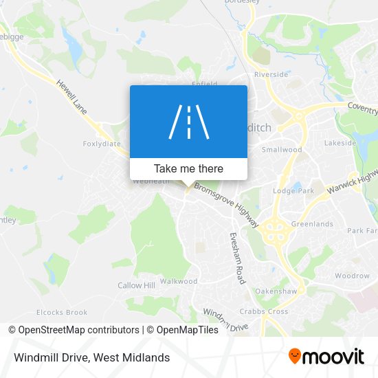 Windmill Drive map