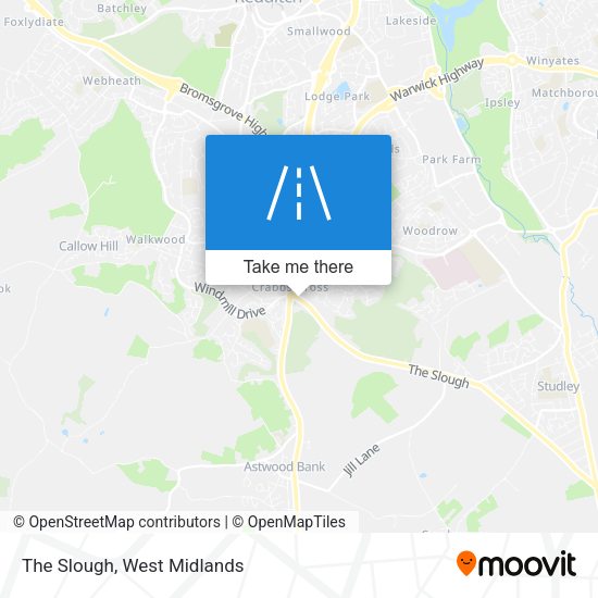 The Slough map