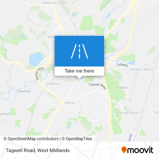 Tagwell Road map