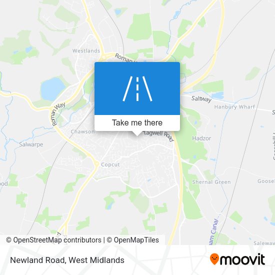 Newland Road map
