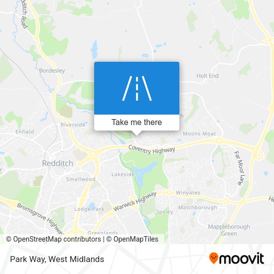 Park Way map