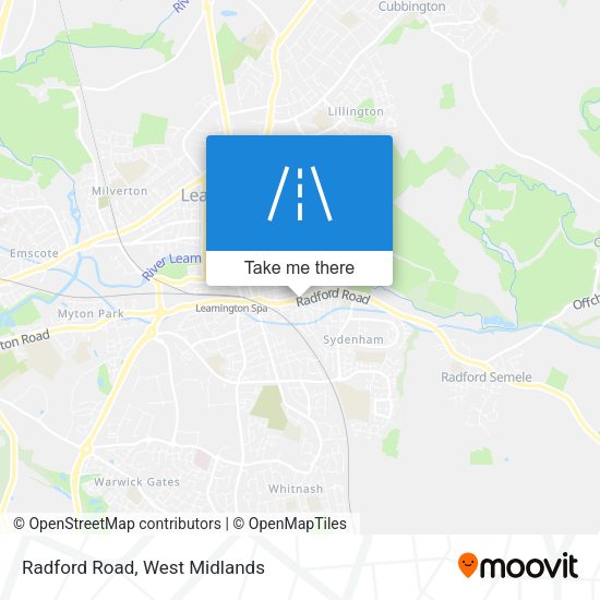 Radford Road map