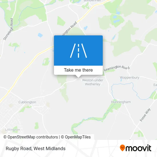 Rugby Road map