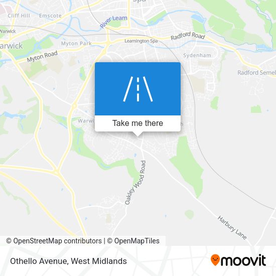 Othello Avenue map