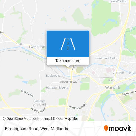 Birmingham Road map