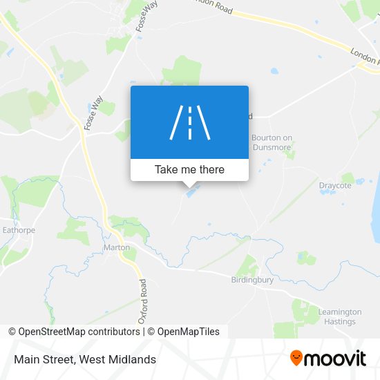 Main Street map