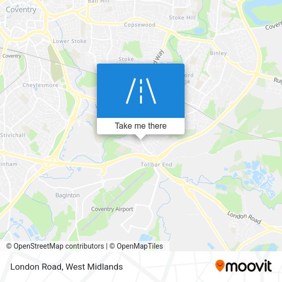 London Road map